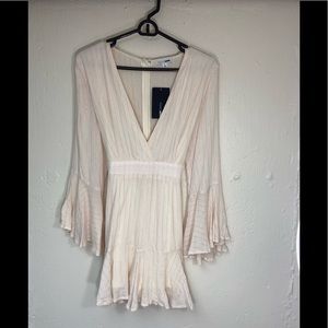 Fashion Nova Ring A Bell Striped  Romper WN XL NWT